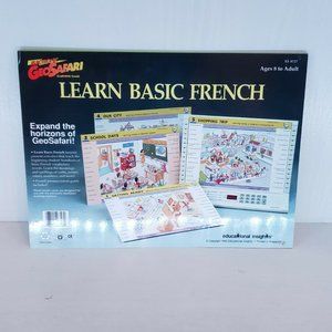 GeoSafari Learning Basic French pack